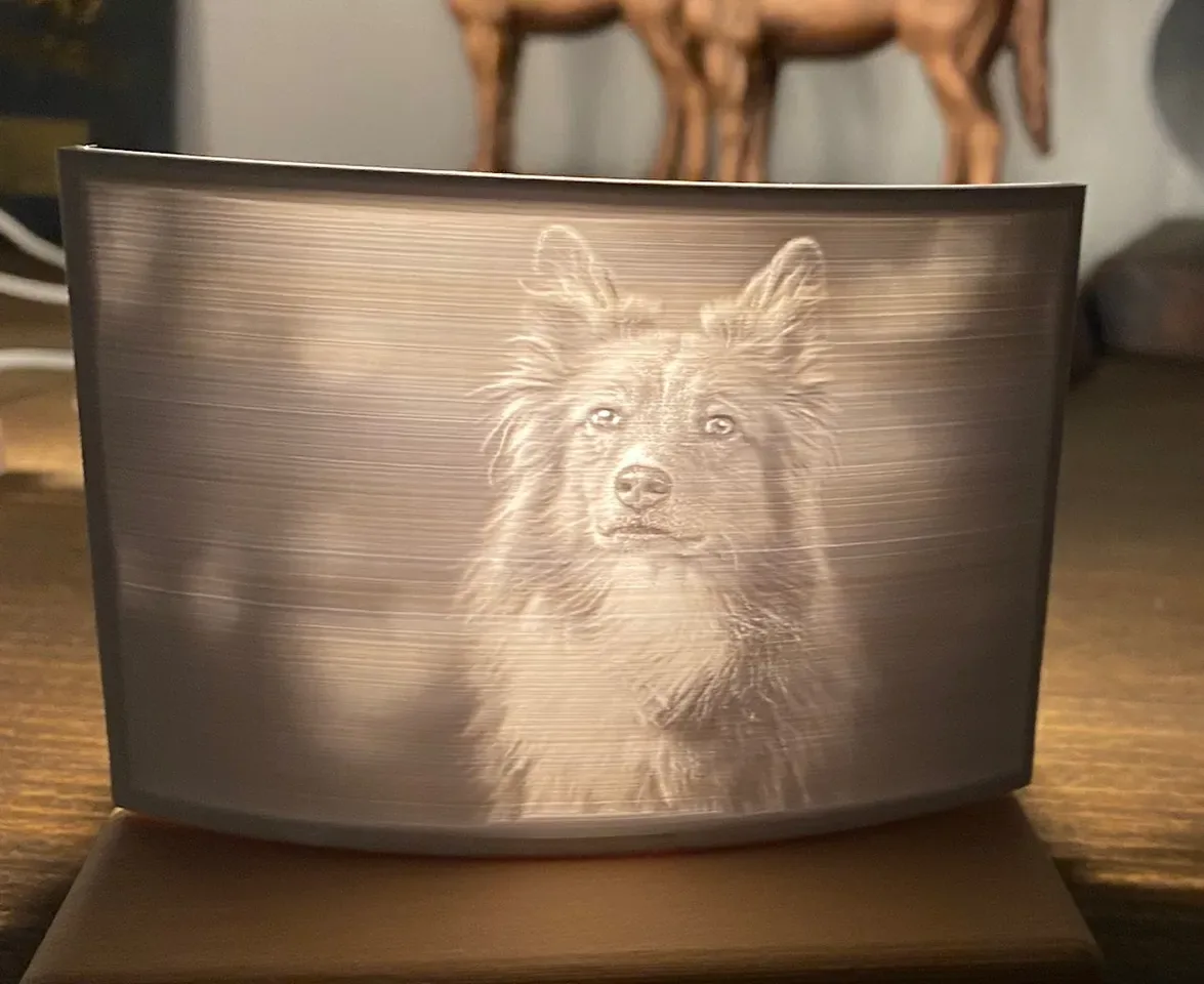3D Printed Lithophane